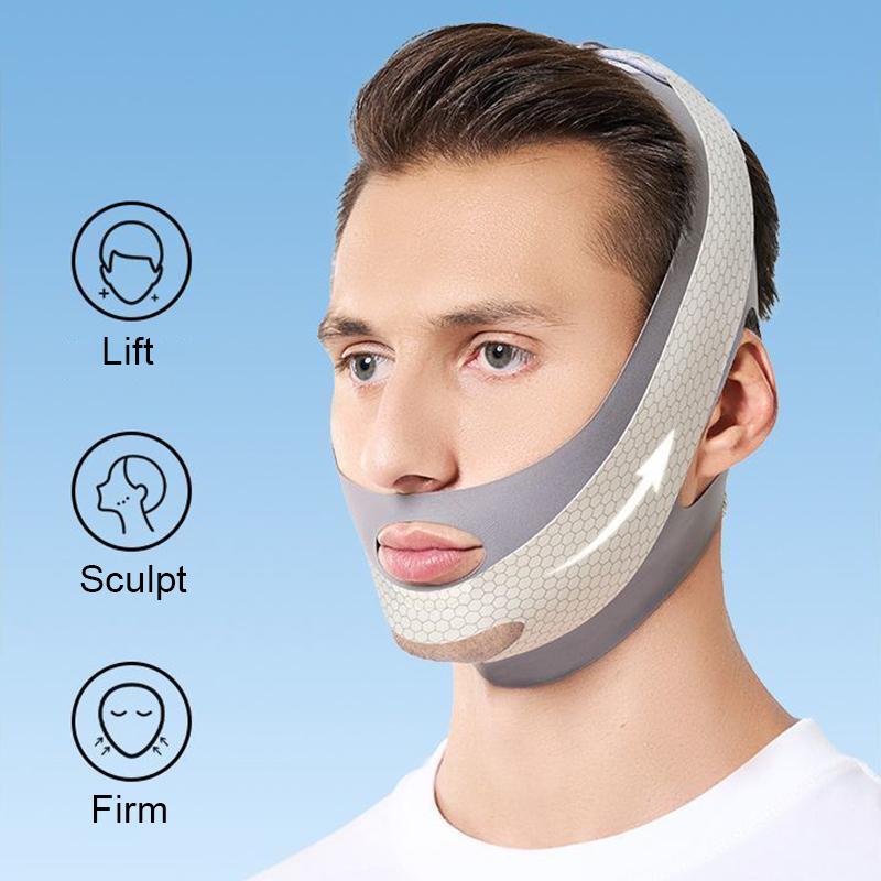 Face Mask Skincare - قناع الوجه لشد الذقن المزدوجة، حزام