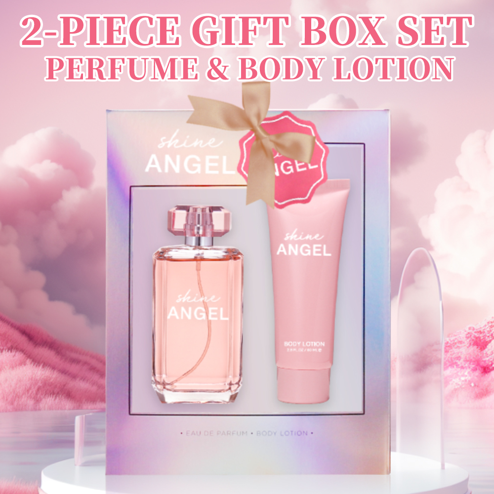 Body Lotion - مجموعة هدايا عطر نسائي تتضمن بخاخ
