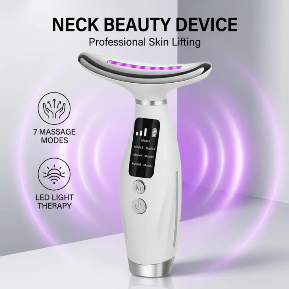 جهاز تدليك للوجه والرقبة مع 7  - مراجعة Skincare Glowing وسعره