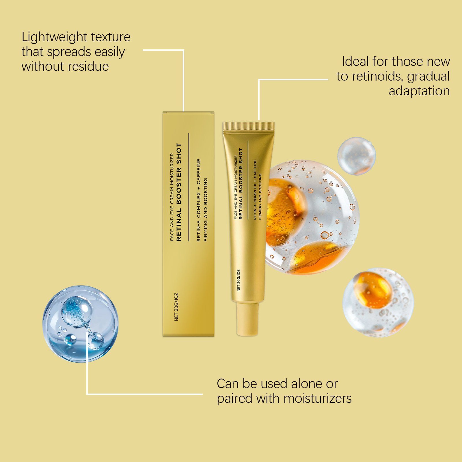 كريم الوجه المشدد بالريتينول ل - مراجعة Retinol Cream وسعره