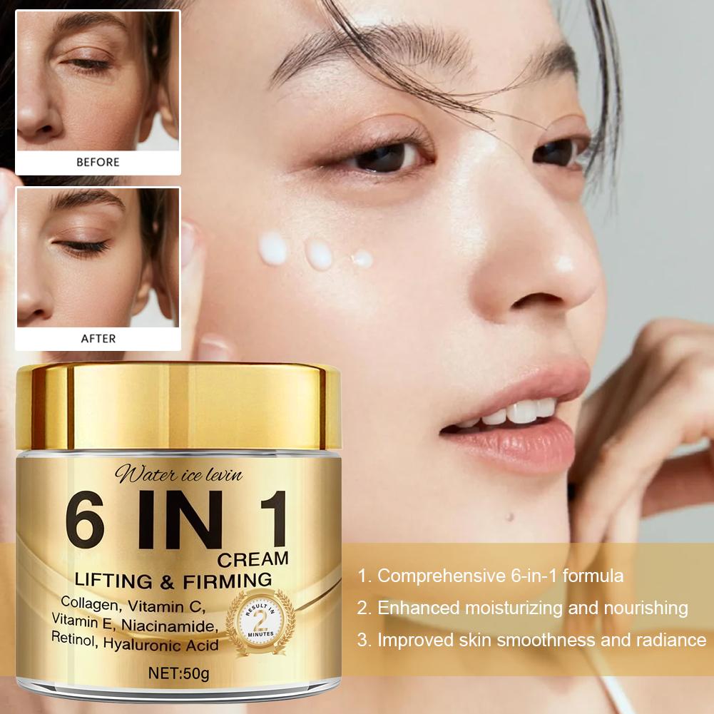 كريم وجه كولاجين 6 في 1 مرطب ل - مراجعة Vitamin C Serum وسعره